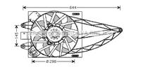 fiat Koelventilatorwiel