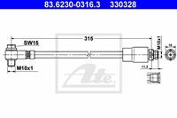 Bremsschlauch ATE 83.6230-0316.3