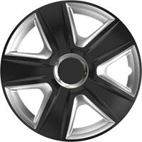 4-Delige Wieldoppenset Esprit RC Black&Silver 16 inch
