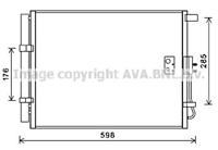 hyundai Condensor, airconditioning