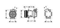 renault AIRCO COMPRESSOR 1.5 DCi