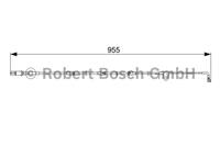 Warnkontakt, Bremsbelagverschleiß Vorderachse Bosch 1 987 473 028