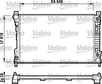 Valeo Wasserkühler 732740 Kühler,Motorkühler MERCEDES-BENZ,C-CLASS W203,C-CLASS T-Model S203