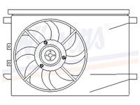 fiat Koelventilator