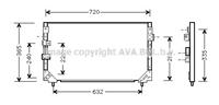 Toyota Condensor, airconditioning