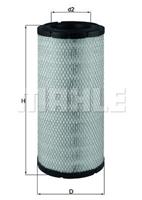 mahleoriginal MAHLE ORIGINAL Luftfilter LX 3596  JOHN DEERE,NEW HOLLAND,FENDT,Series 6000,TS-A,Farmer