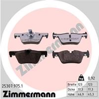 bmw Remblokkenset Low-Dust 253079751