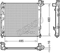 Kühler, Motorkühlung Denso DRM41007