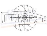 Lüfter, Motorkühlung NISSENS 85498