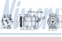 Kompressor, Klimaanlage | NISSENS (89029)