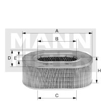 Luftfilter MANN-FILTER C 2936