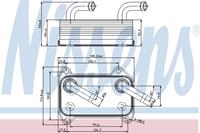 Ölkühler, Motoröl NISSENS 90707