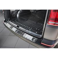 RVS Achterbumperprotector Volkswagen Transporter T6 2015- (met achterklep)Ribs'