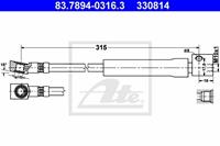 Bremsschlauch ATE 83.7894-0316.3