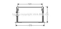 toyota Condensor, airconditioning TOA5585