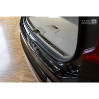 Zwart RVS Achterbumperprotector Volvo XC90 2015-Ribs'