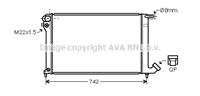 Kühler, Motorkühlung AVA CNA2137