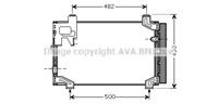 Toyota Condensor, airconditioning