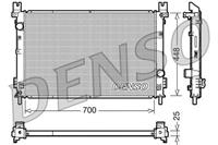 Kühler, Motorkühlung Denso DRM06001