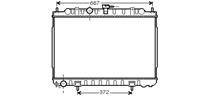 nissan RADIATEUR X-TRAIL 20i/25i MT 01tot07