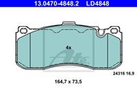 bmw Keramische remblokken set 13047048482