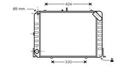 RADIATEUR Toyota HIzonder AIRCOE 2.4-deurs/90