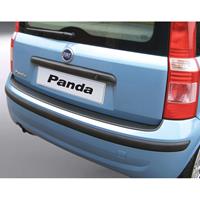 ABS Achterbumper beschermlijst Fiat Panda II 2006- Zwart