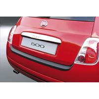 ABS Achterbumper beschermlijst Fiat 500 2007- Zwart