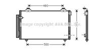 Toyota Condensor, airconditioning