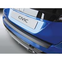 ABS Achterbumper beschermlijst passend voor Honda Civic HB 5 deurs 2015-2017 Zwart