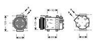 renault Airco Compressor 1.4 8v