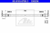 Bremsschlauch ATE 83.6103-0700.3
