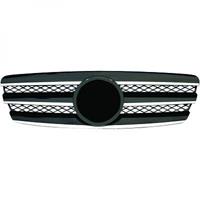 Grille Mercedes-Benz E-klasse W211 2002-2006 Chroom/zwart CL-look 1615240