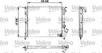 Kühler, Motorkühlung Valeo 730499