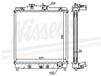 NISSENS Wasserkühler 63312 Kühler,Motorkühler HONDA,CIVIC VI Hatchback EJ, EK,CIVIC VI Fastback MA, MB,CRX III EH, EG,CIVIC VI Aerodeck MB, MC