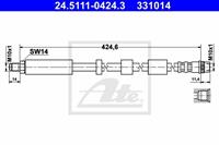 Bremsschlauch Vorderachse ATE 24.5111-0424.3