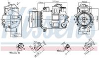 Volkswagen Compressor, airconditioning 890412
