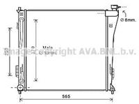 hyundai Radiateur HY2305