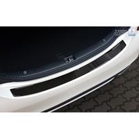 Carbon Achterbumperprotector passend voor Mercedes C-Klasse W205 Sedan 2014- Zwart Carbon