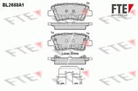 hyundai Remblokken set BL2688A1