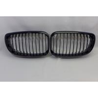 Glanzend zwarte Grills BMW 1-Serie E81/E87 2008-2011