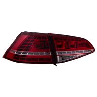 Set Full-LED Achterlichten Volkswagen Golf VII 3/5-deurs 2012- - Rood/Smoke - incl. Weerstand