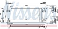 Condensator, airconditioner NISSENS 940376