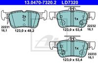 ford Ate Ceramic Remblokset