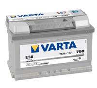 bmw Varta Silver Dynamic E38 74 Ah
