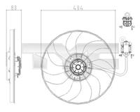 Lüfter, Motorkühlung TYC 825-0019