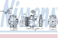 Kompressor, Klimaanlage | NISSENS (89215)