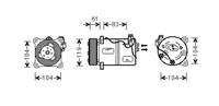 volvo AIRCO COMPRESSOR -98 Diesel