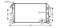 vanwezel Kühler, Motorkühlung Van Wezel 58002271