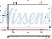 Condensor, airconditioning NISSENS 940697